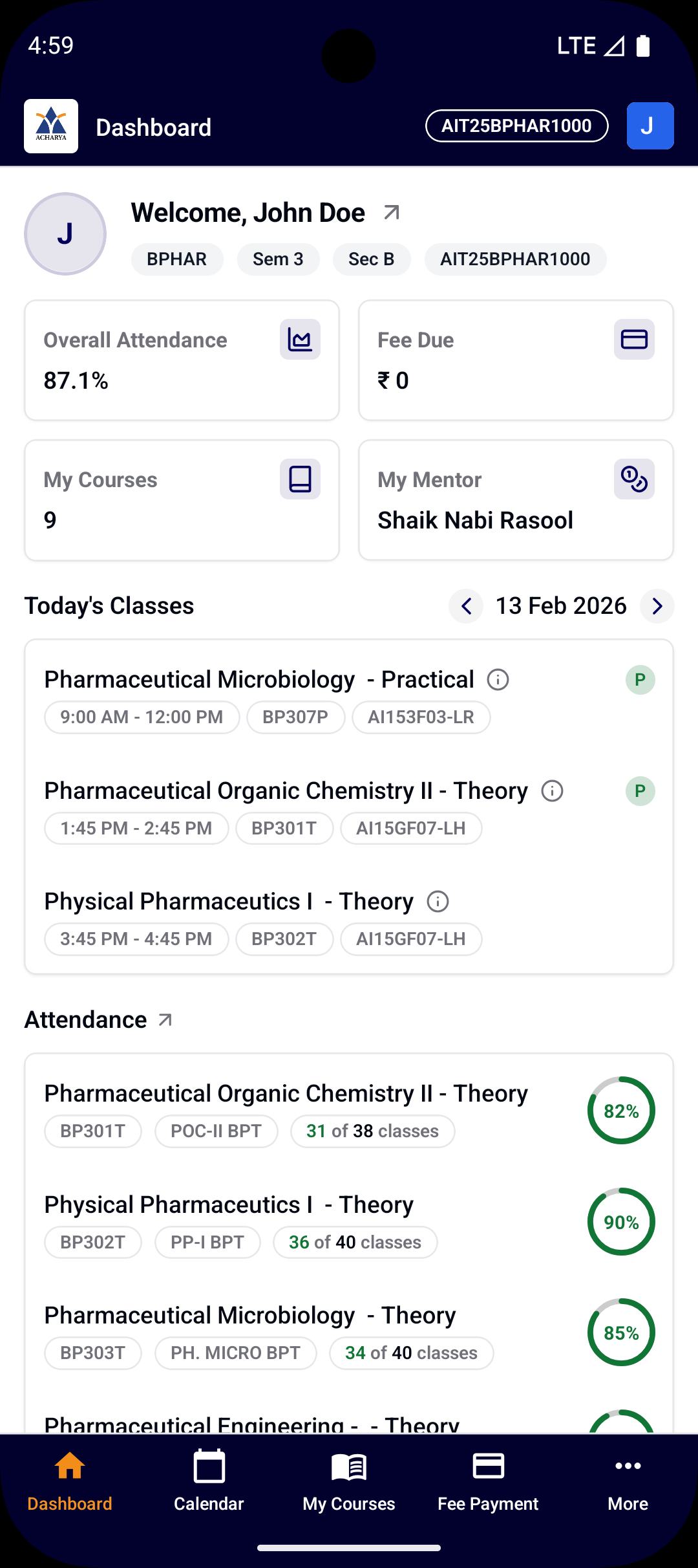 App screenshot