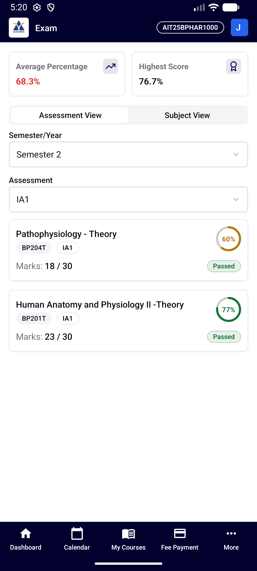 App screenshot