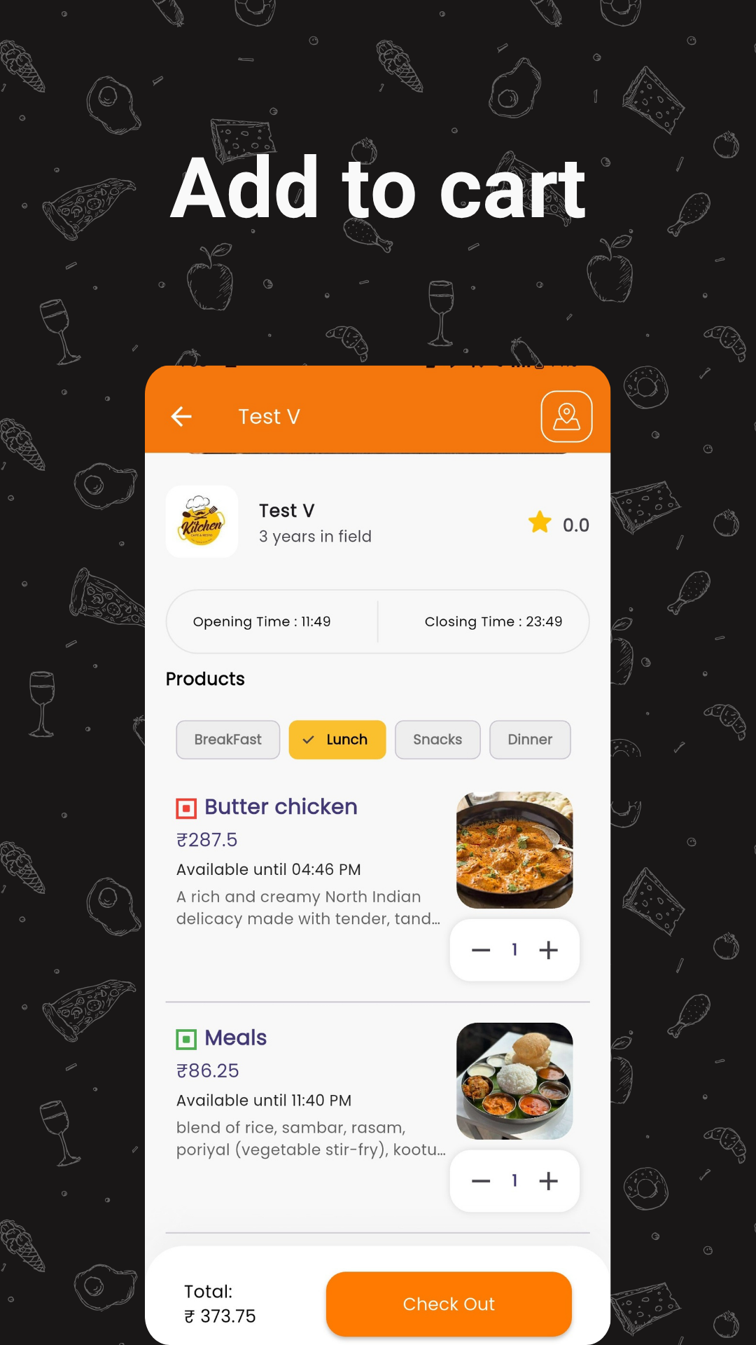 App screenshot