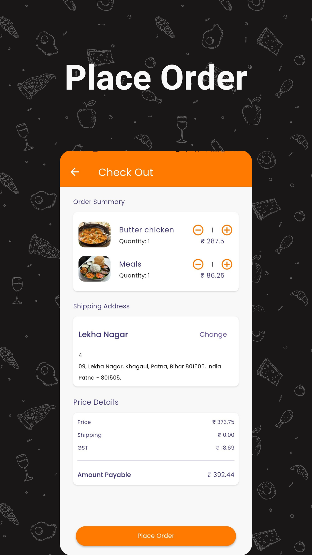 App screenshot